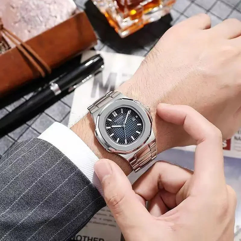 Premium Stainless Steel Watch – Elegant Style for Men