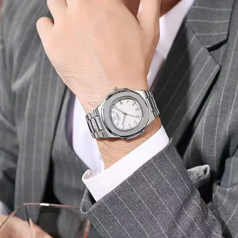 Premium Stainless Steel Watch – Elegant Style for Men